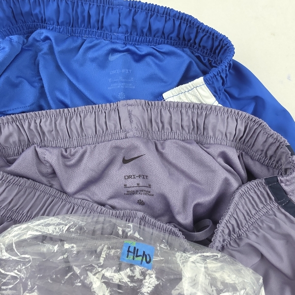 Nike Women's Tempo 3" Running Shorts Set Of 2 Purple & Blue Med H40 - Picture 8 of 8